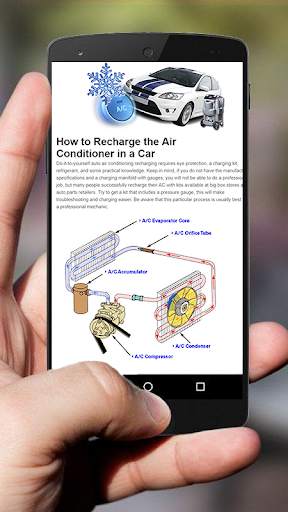 Recharging the air car conditioner स्क्रीनशॉट 1