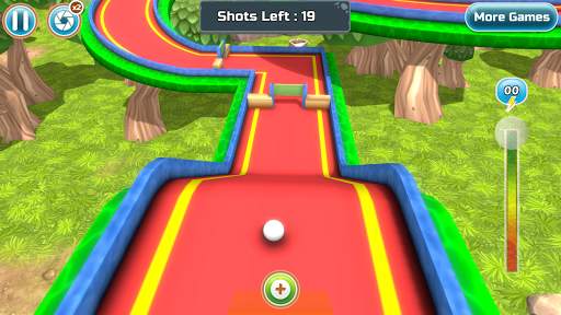Mini Golf Rivals - Cartoon Forest Golf Stars Clash 4 تصوير الشاشة