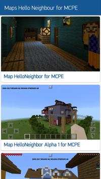Hello Neighbor maps for Minecraft - MCPE screenshot 5