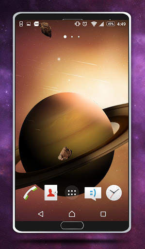 Saturn Live Wallpaper screenshot 5