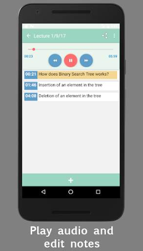 Audio Note 7 تصوير الشاشة