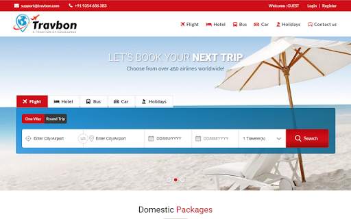 Travbon - Search Flight Hotel Bus Car & Holiday screenshot 2