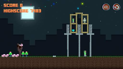 Herobrine vs Mob Craft PE Free screenshot 11