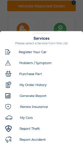 mCarFix Motorists App screenshot 2