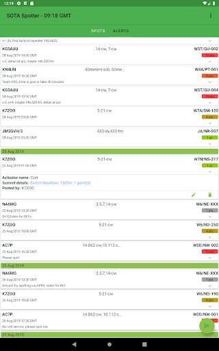SOTA Spotter screenshot 16