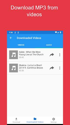 All In One Video Downloader 6 تصوير الشاشة