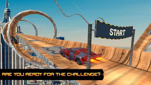 Vertical Mega Ramp Car Driving Stunts Simulator 3D screenshot 10