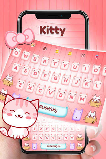 Kitty Keyboard - Hello Kitty Keyboard screenshot 1
