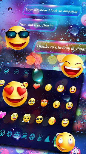 SMS Luminous Keyboard Theme screenshot 3