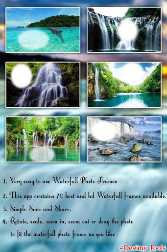 Waterfall Photo Frame screenshot 2