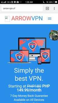 Arrow VPN screenshot 4