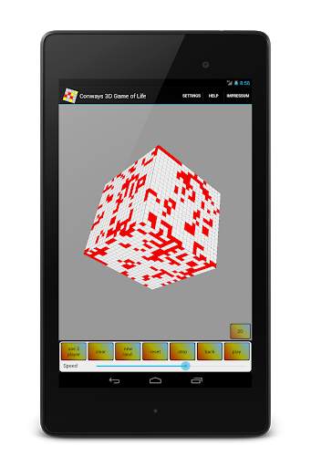 Conways 3D Game of Life स्क्रीनशॉट 1