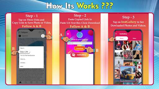 Photo downloader and Reposter for Instgram screenshot 2