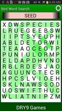 Bird Word Search screenshot 2