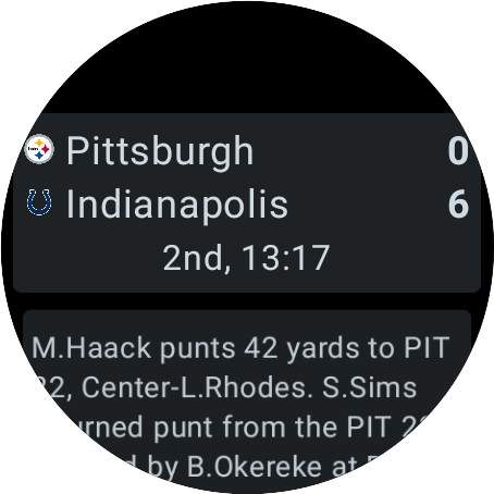 Sports Alerts - NFL edition screenshot 10