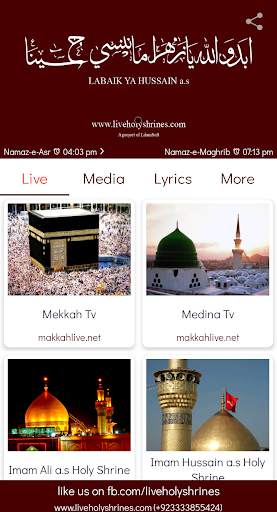 Live Holy Shrines screenshot 2