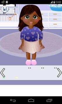 doll dress up game screenshot 2