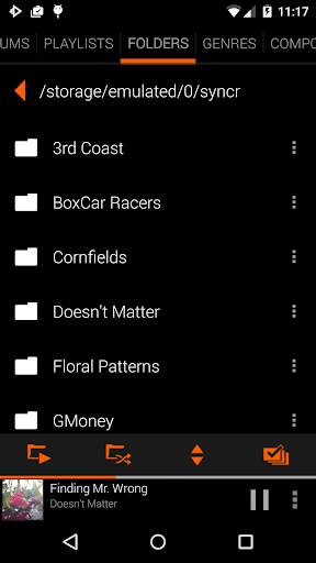 Dark Orange Theme screenshot 4