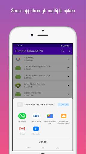 Simple ShareApp – apk share screenshot 5