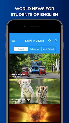 News in Levels: Learn English screenshot 1
