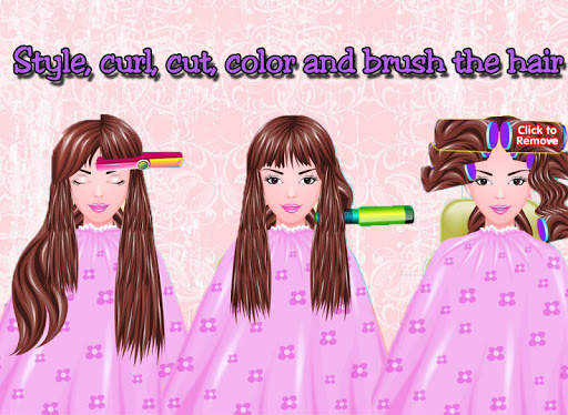 Free Girls Game Hair Salon screenshot 7