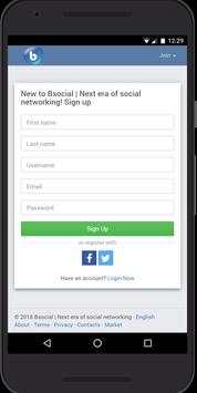 Bsocial - Next era of social networking screenshot 4
