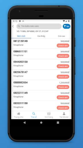 vSim - Sim số đẹp giá gốc screenshot 3