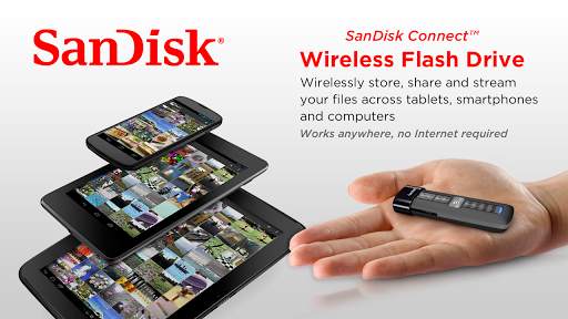 SanDisk Wireless Flash Drive screenshot 1