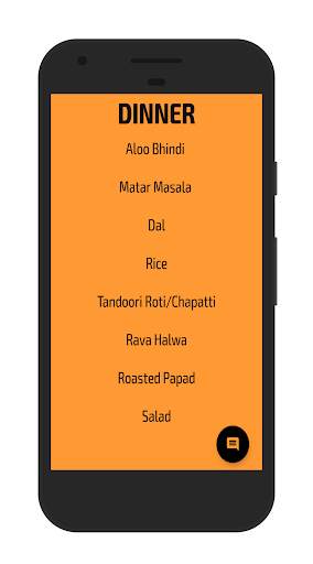 Mess Menu NMIMS Shirpur скриншот 3