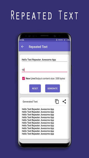 Text Repeater for WhatsApp, Instagram and Facebook screenshot 6