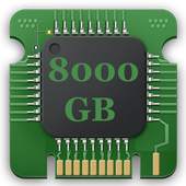 8000 GB RAM : ram cleaner 1.1