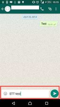 STT for WhatsApp & SMS screenshot 2