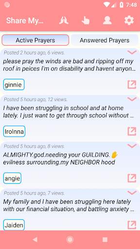 Share My Prayer screenshot 1