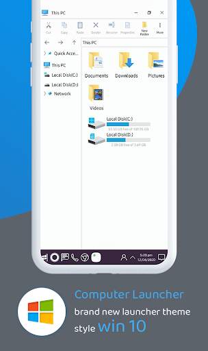 Computer launcher -windows 10 launcher screenshot 4