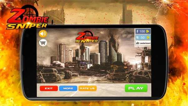 Zombie Sniper Shooter screenshot 2