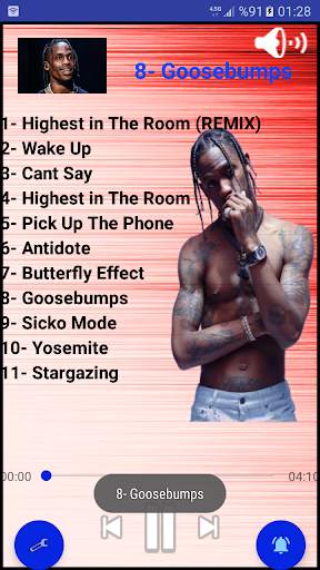 Travis Scott Best Quality Songs - Listen Offline screenshot 3