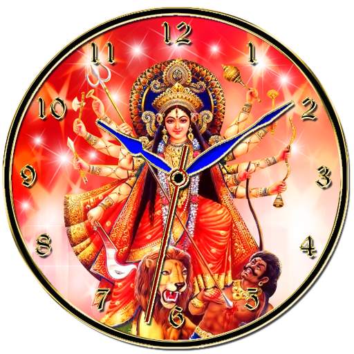 Durga Mata Clock Livewallpaper 1.7