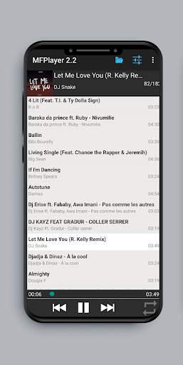 MFPlayer screenshot 1