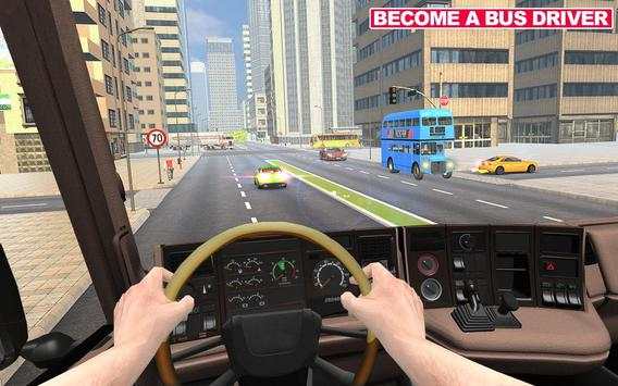 Euro Coach Bus Driving Simulator 2019: City Driver screenshot 2