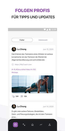 Mein Trainer: Training zu Hause, Gewicht verlieren screenshot 6