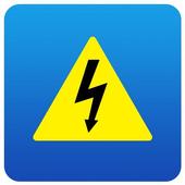 Work safely with PV systems. icon