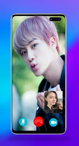 Jin Call You - BTS Jin Fake Video Call screenshot 2