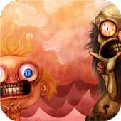Like a zombie. Live wallpaper logo