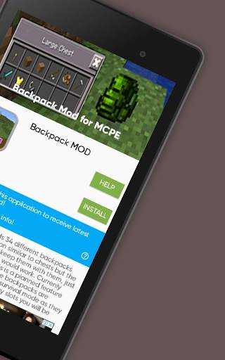 Backpack Mod for MCPE screenshot 8