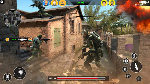 Team Death Match 4v4 Game 2022 screenshot 5