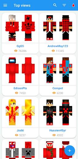 SkinLand - skins per Minecraft screenshot 1