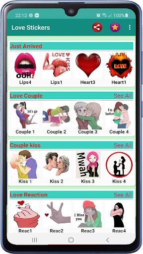 Love Stickers For Whatsapp screenshot 1
