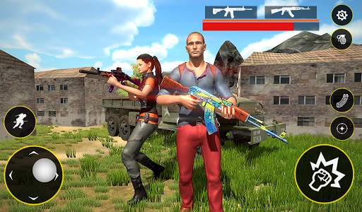Bullet Fire Battleground 3D: Gun Shooting Mission screenshot 6