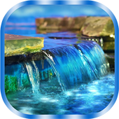 relaxing river  sound icon