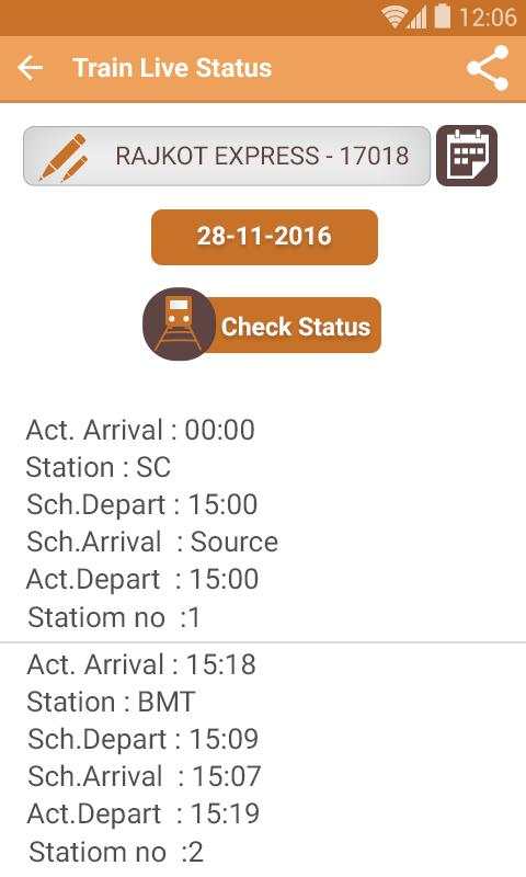LIVE Railway Train Enquiry screenshot 4